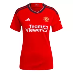 Image of 2023-2024 Man Utd Home Shirt (Ladies)