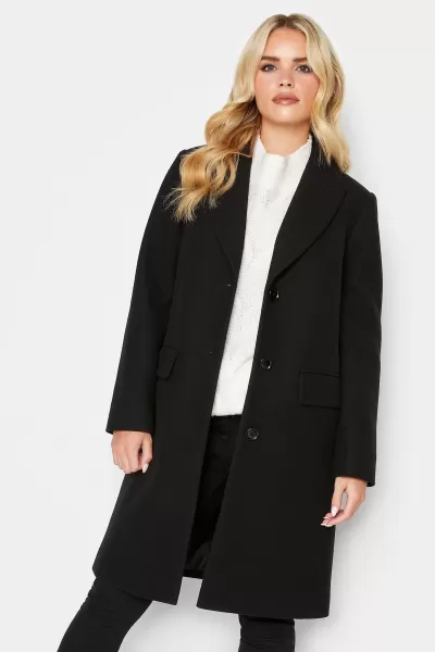 Image of Petite Midi Formal Coat