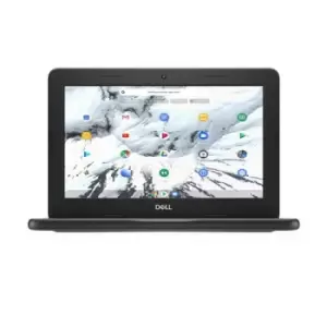 Image of DELL Chromebook 3100 N4020 29.5cm (11.6") HD Intel Celeron N 4GB LPDDR4-SDRAM 16GB eMMC WiFi 5 (802.11ac) ChromeOS Black