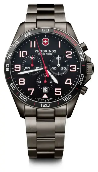 Image of Victorinox 241890 FieldForce Sport Chrono 42mm Black Dial Watch