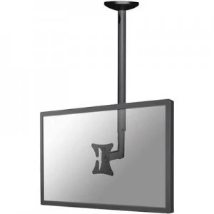Image of NewStar FPMA-C050BLACK TV ceiling mount 25,4cm (10) - 134,6cm (53) Swivelling/tiltable