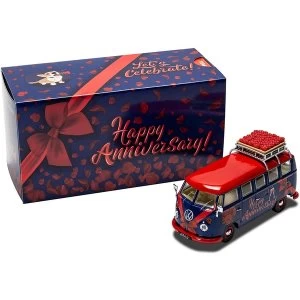Image of Corgi Volkswagen Campervan Happy Anniversary Diecast Model
