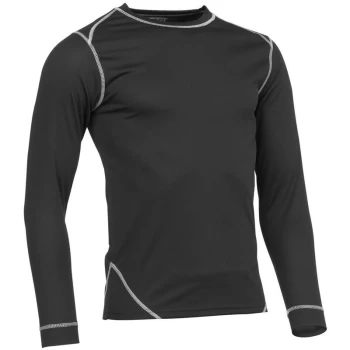 Image of Jcb Workwear - Thermal Base Layer Black Top Long Sleeve Quick Drying Large D+SA