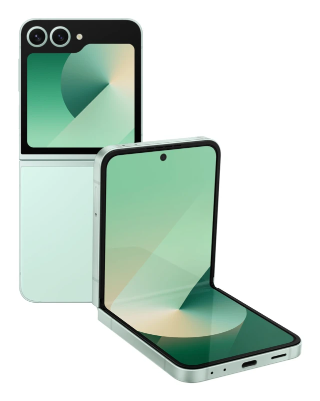 Image of Samsung Galaxy Z Flip6 - 512GB, Mint, Green 8806095614496