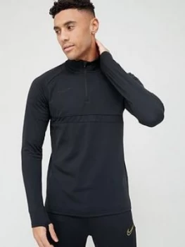 Image of Nike Mens Academy 21 Dry Drill Top - Black