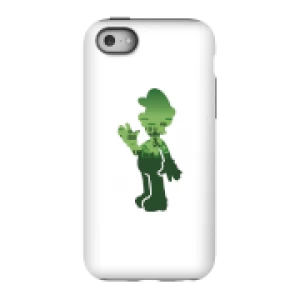 Image of Nintendo Super Mario Luigi Silhouette Phone Case - iPhone 5C - Tough Case - Gloss