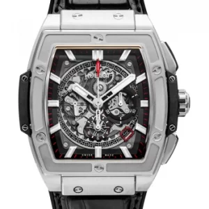 Image of Spirit Of Big Bang Titanium Automatic Skeleton Dial Mens Watch