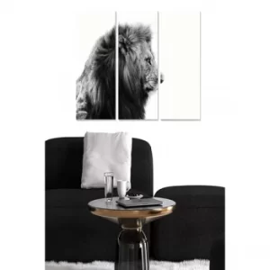 Image of MDF199109744 Multicolor Decorative MDF Painting (3 Pieces)