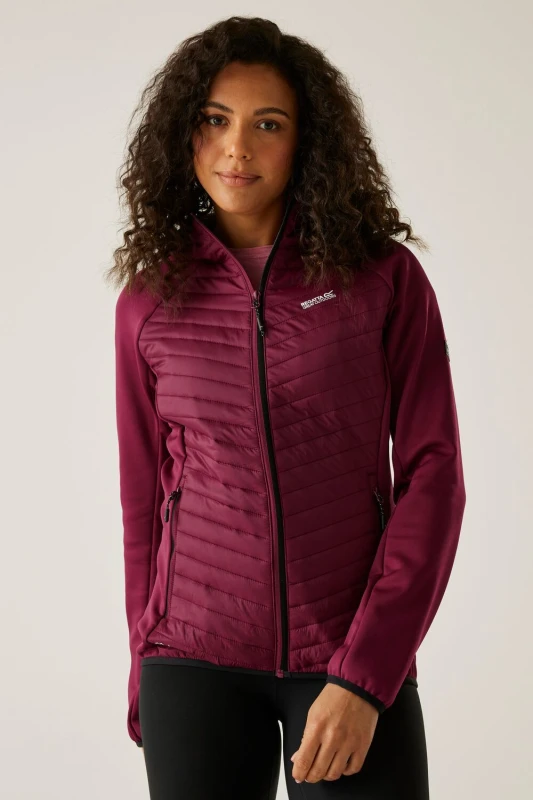 Image of Womens hybrid jacket Regatta Andreson Rouge Female 46