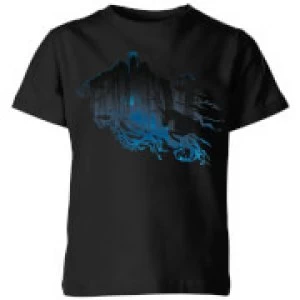 Image of Harry Potter Dementor Silhouette Kids T-Shirt - Black - 5-6 Years