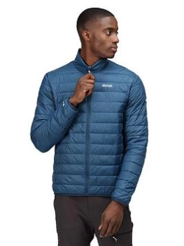Image of Regatta Hillpack Padded Jacket - Blue Size S, Men