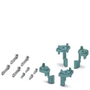 Image of Phoenix Contact 2203404 Corner Inlay W/ Dome, Polyamide, Blue