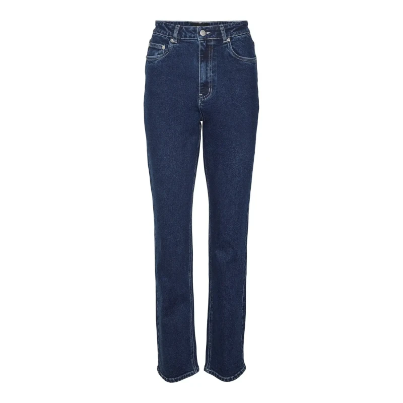 Image of Vero Moda Straight jeans For Her Vero Moda Gu3130 Ga Vmdre Bleu Female 28x30