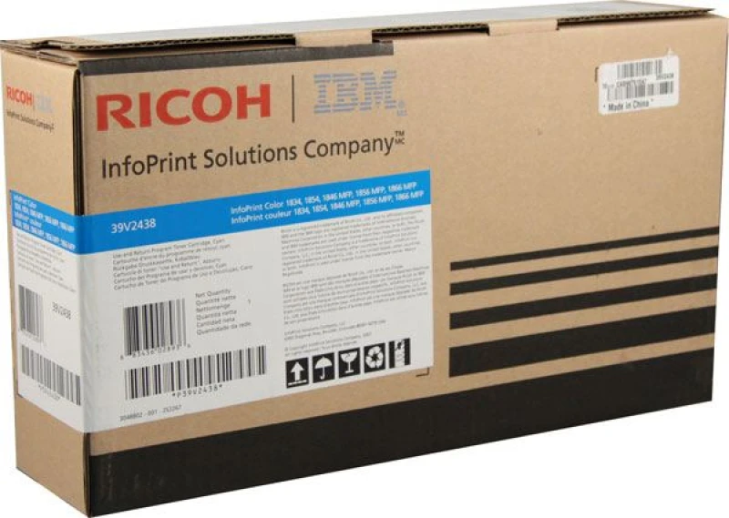 Image of IBM 39V2438 Toner-kit cyan return program. 6K pages/5% for IBM InfoPri