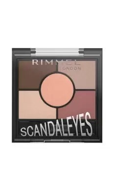 Image of Rimmel Scandaleyes 5 Pan Eye Shadow 003 Rose Quartz 3.8g