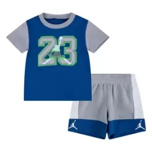 Image of Air Jordan Short Set Bb99 - Grey