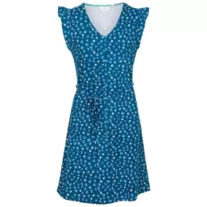 Image of Trespass Womens/Ladies Holly Summer Dress (XXS) (Cosmic Blue)