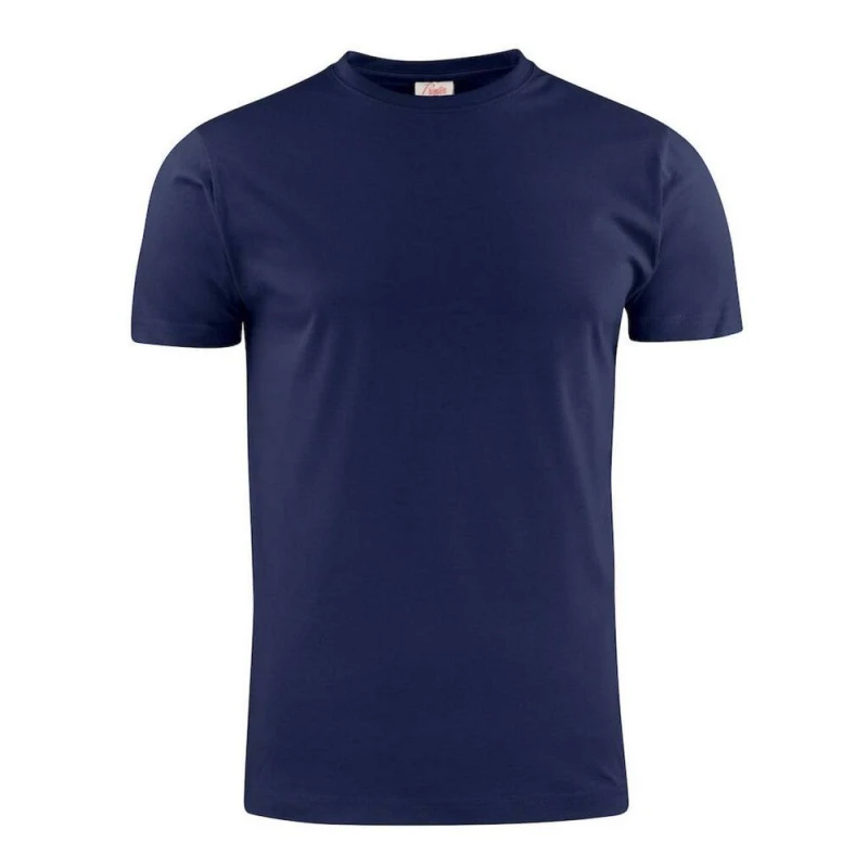 Image of Printer Mens Heavier Pro T-Shirt in Navy Size: Small Navy Male S