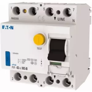 Image of Eaton 300302 PXF-63/4/003-B RCCB RCD (all types of current) B 4-pin 63 A 0.03 A 230 V, 400 V
