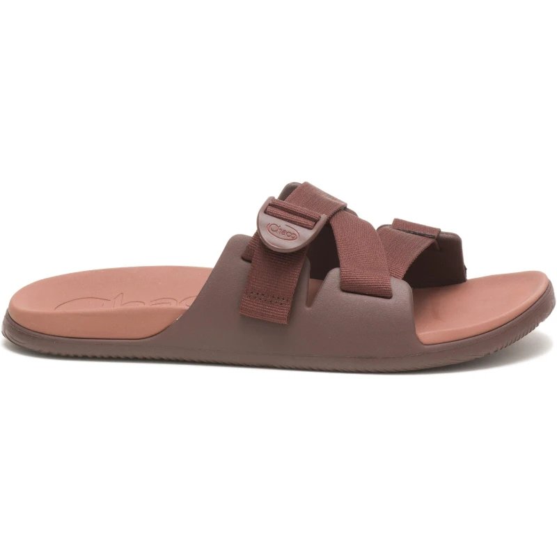 Image of Chaco Chillos Slide Sandal Mens Chocolate male 7 (41)
