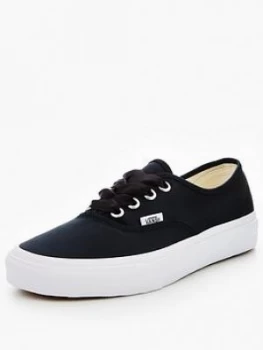 Image of Vans UA Authentic Satin Lux Black Size 7 Women