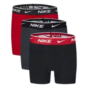 Image of Nike Cotton Boxer Brief 3 Pack Boys - Red