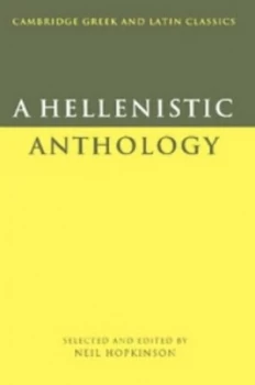 Image of A Hellenistic Anthology by Neil Hopkinson Book