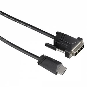 Image of Hama Connecting Cable HDMI plug DVI/D plug 3m
