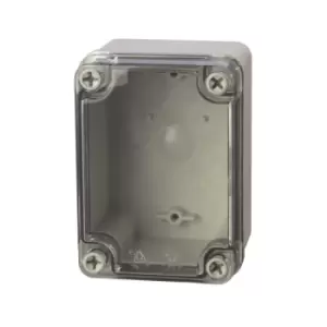 Image of Fibox 8724003 PC B 65mm T Enclosure, PC Transparent cover