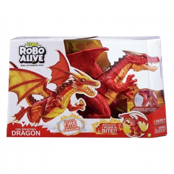 Image of Zuru Robo Alive Fire Breathing Dragon - Red