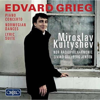 Image of Miroslav Kultyshev [piano] - Edvard Grieg: Piano Concerto/Norwegian Dances/Lyric Suite CD
