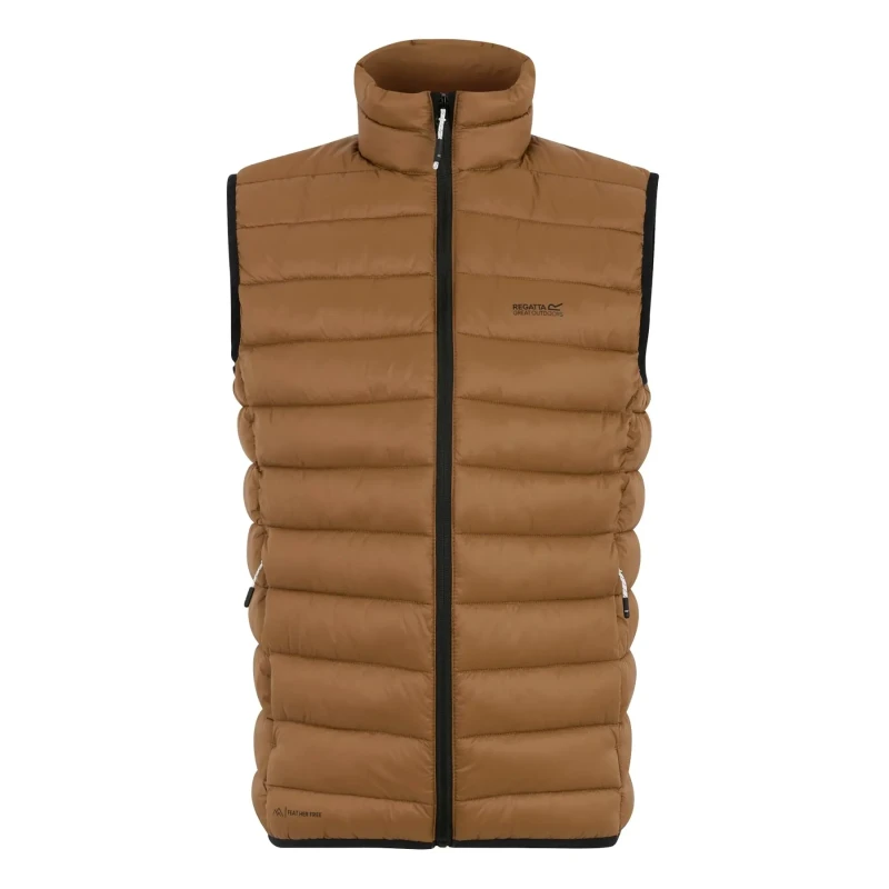 Image of Sleeveless down jacket Regatta Marizion Marron Male L