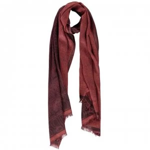 Image of Biba Kyoto Jacquard Scarf - Brown