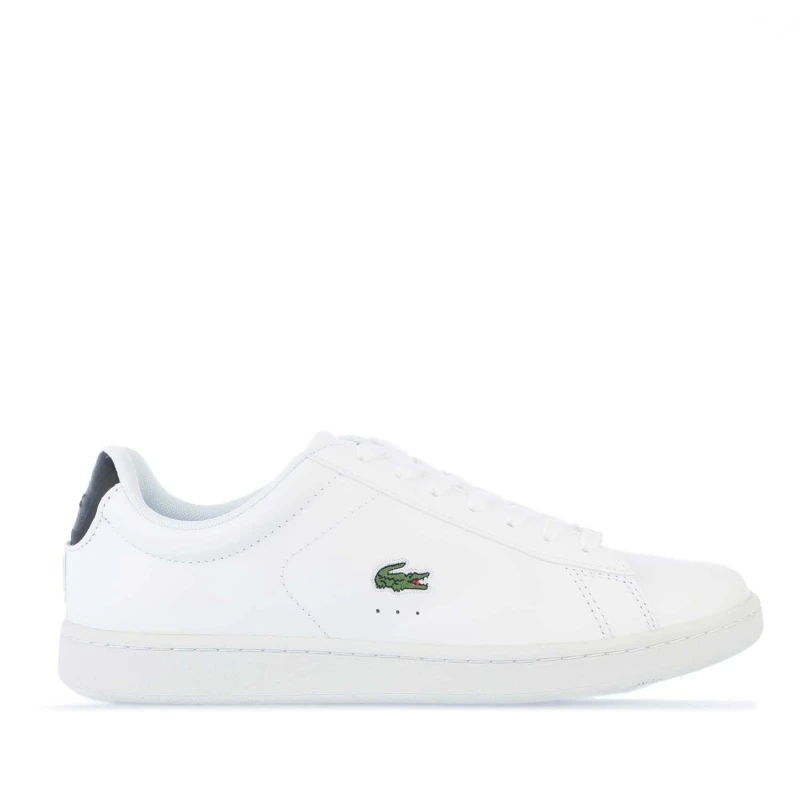 Image of Lacoste Carnaby Evo Trainers - White White 3