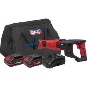 Image of Sealey CP20VRS 20v Cordless Reciprocating Saw 2 x 2ah Li-ion Charger Bag