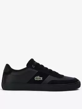 Image of Lacoste Lacoste Court-master Pro 2222sma Trainer, Black, Size 9, Men