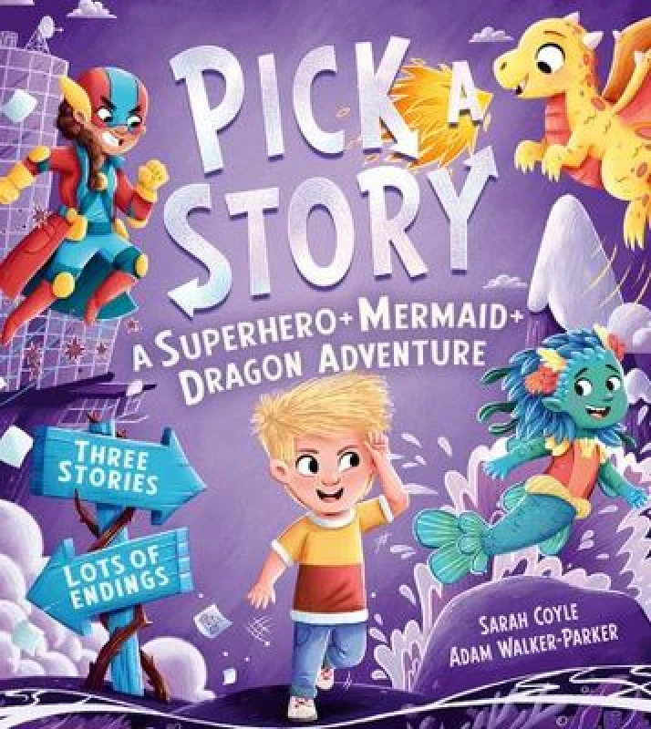 Image of Pick a Story: A Superhero Mermaid Dragon Adventure Paperback / softback