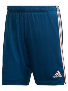 Image of Adidas Arsenal Mens 20/21 3rd Short - Navy Size M Men