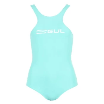 Image of Gul Logo Swimsuit Ladies - Aqua