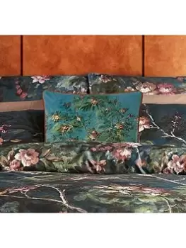 Image of Graham & Brown Night Garden Feather Filled Velvet Cushion