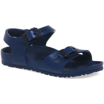 Image of Birkenstock Rio Eva Kids Sandals Girls Childrens Sandals in Blue - Sizes 10 kid,11 kid,11.5 kid,12.5 kid
