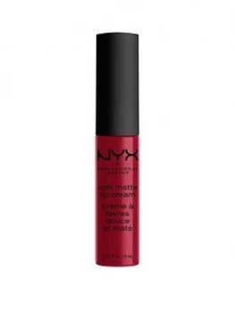 Image of NYX Professional MAKEUP Soft MATTE METALLIC LIP CREAM, Budapest, Women
