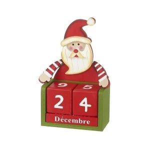 Image of Father Christmas Block Advent