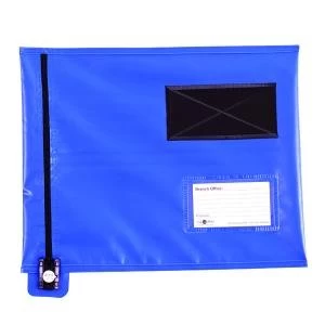 Image of GoSecure Flat Mailing Pouch 286x336mm Blue CVF1