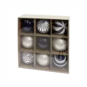 Image of The Spirit Of Christmas PK9 DecorateBaubles24 - Silver