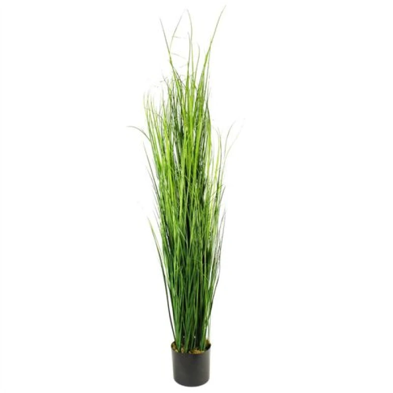 Image of Leaf 130cm Artificial Onion Grass Plant Green unisex