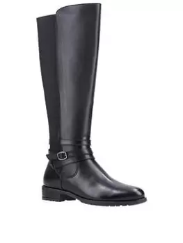 Image of Hush Puppies Vanessa Knee Boot, Black, Size 6, Women