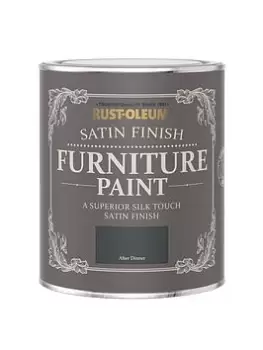 Image of Rust-Oleum Satin Finish Washable Furniture Paint In After Dinner - 750 Ml Tin
