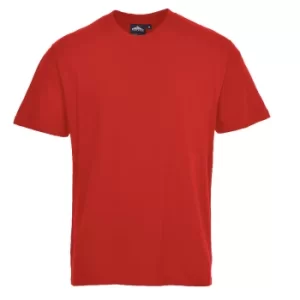 Image of Portwest B195 Turin Premium T-Shirt Red L