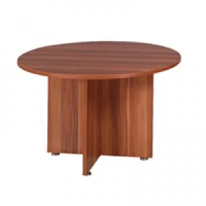 Image of Avior Cherry 1200mm Round Meeting Table KF838267